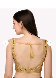Designer Mirror Work Blouse