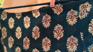 Classic Blue Denim Jeans with Short kurti combo
