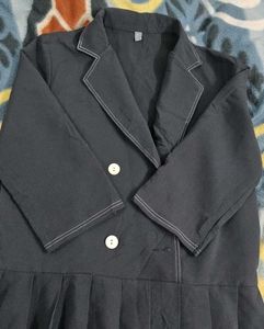 Navy Blue Shift Dress For Women