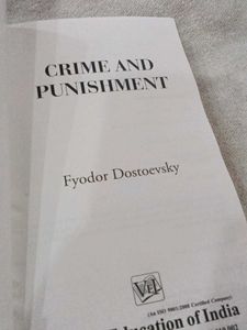 Crime and Punishment by Dostoevsky