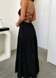 Elegant Black Maxi Dress