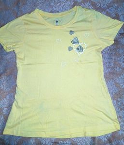 Yellow Heart Tee