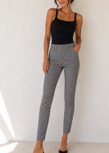 Brand new H&M Chic Houndstooth Slim Fit Pants