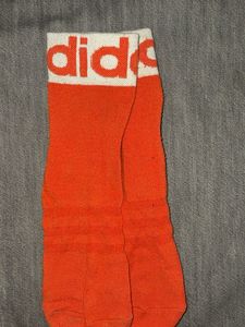 Adidas Orange Crew Socks