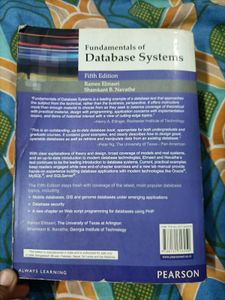 Fundamentals of Database Systems - 5th Edition
