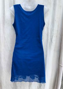 I.. Stunning Royal Blue Lace Dress