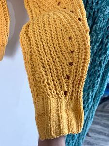 Mustard Knit Pullover