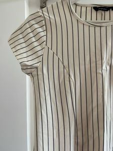 Classic Striped Sheath Dress