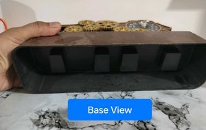 Lions Mechanical Table Clock