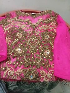 Beautiful Pink Lahanga for Girls