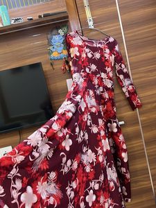 Elegant Floral Print Kurta