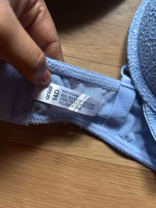 Light Blue Lace Bra