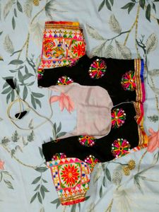 Vibrant Embroidered Lehenga Skirt