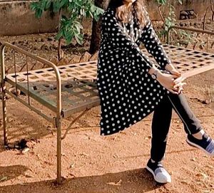 Black Polka Dot Dress