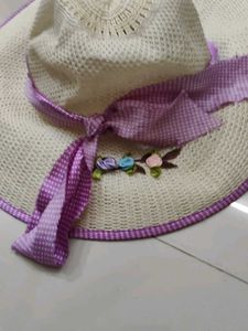 Charming Wide-Brimmed Sun Hat