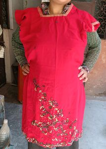 Party Wear Red Suit