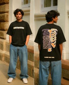 Unisex Brahma Graphic Skeleton T-Shirt