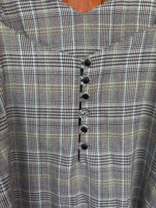 Zara Plaid Mini Dress