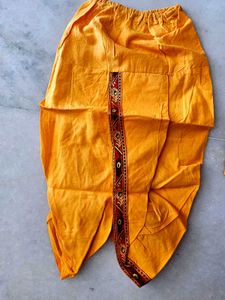 Krishna Dress-  Printed Kurta Dhoti Set