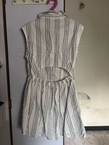 Striped Shirt Dress