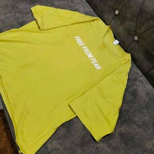 Lime Green Graphic T-Shirt