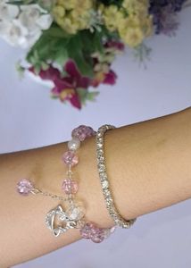 ethereal coquette bracelet violeta(single)🔮✨️