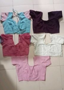 Stylish Crop Blouses - Pack of 5