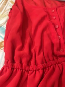 Red Party Wear Dress