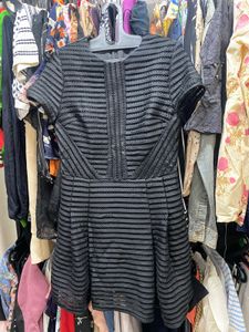 Chic Black Fit & Flare Dress