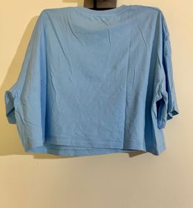 Blue Snoopy Peanuts Graphic T-Shirt