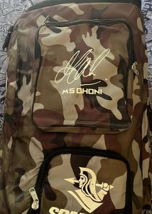 Cricket kit in MS Dhoni  large bag (no bat)