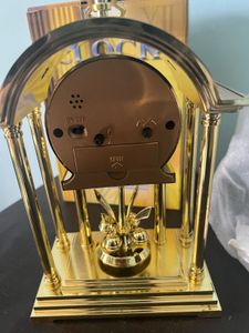Huaba Gold Quartz Mantel Clock