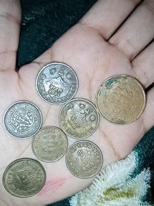 Collection of Nepali Coins