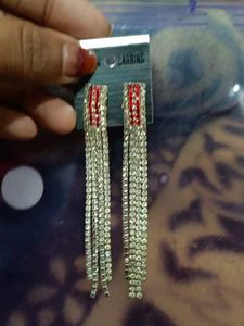 Dangling Rhinestone Earrings