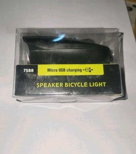 2-in-1 Bike Light &amp; Speaker