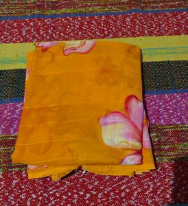 Vibrant Floral Saree