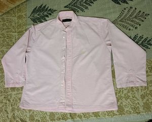 Pink Button-Down Shirt