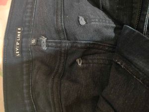 Levi's Line 8 Black Jeans