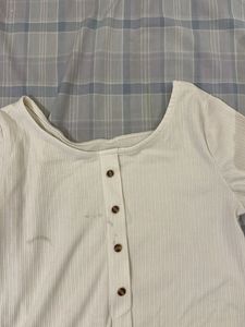 white used top