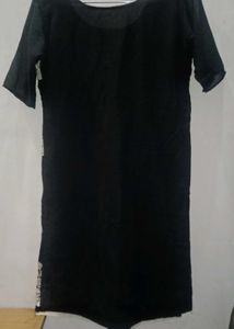Black kurta sharara set