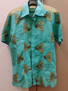Branded Designer Linen Shirt