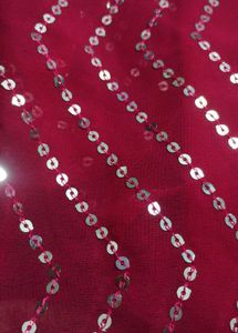 Sequence Work Saree With Blouse Peice