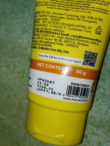 Mamaearth vitamin c daily glow sunscreen