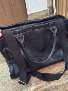 Chic Quilted Black Handbag