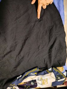 Elegant Black Silk Blouse