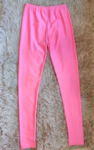 Shine Leggings Set of 2 Pink &amp; Blue