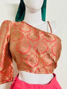 Stylish One-Shoulder Blouse