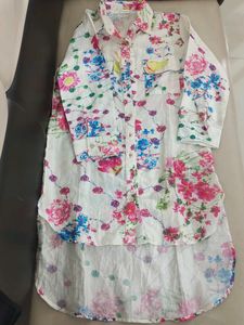 Trendy Short Kurti Shirt Style