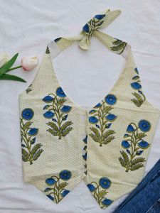 Halter Neck  vest