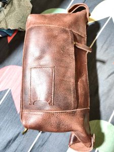 Pure Leather Toiletry Bag
